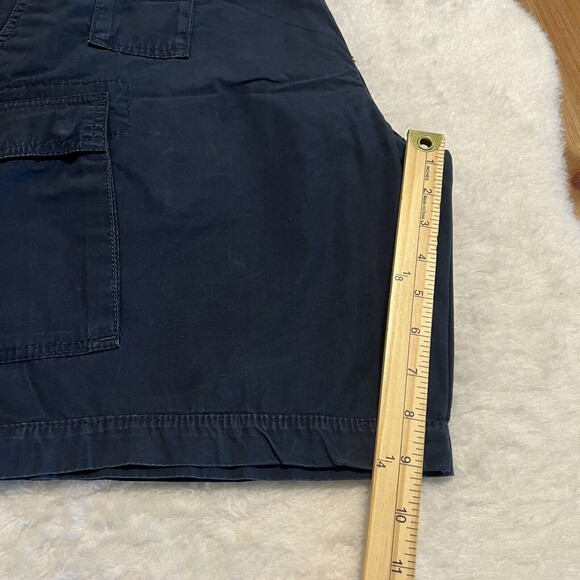 Nautica Mens Navy Blue Cargo Shorts 100% Cotton Size 34W - Picture 11 of 12